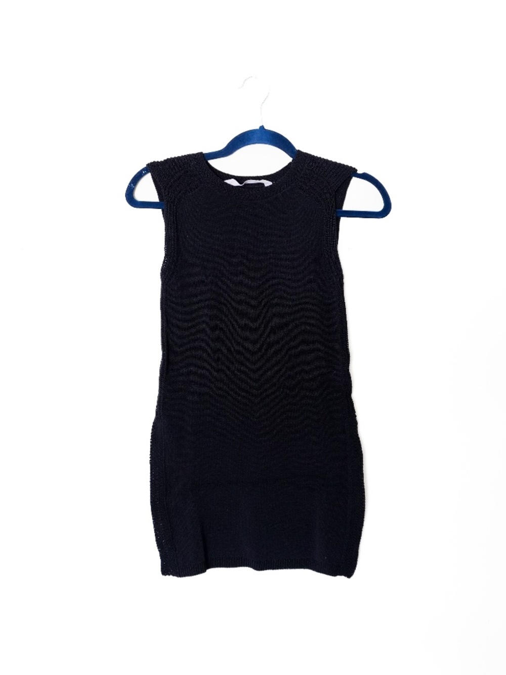 Athleta Long & Lean Sweater Vest Side Split Sleeveless Top